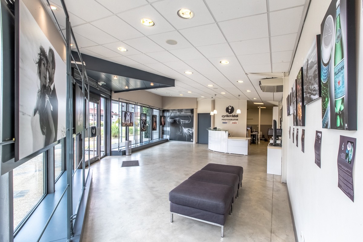 Gallerie du studio actuel à Aire-sur-l'Adour dans lequel nous sommes depuis le 13 mai 2011.