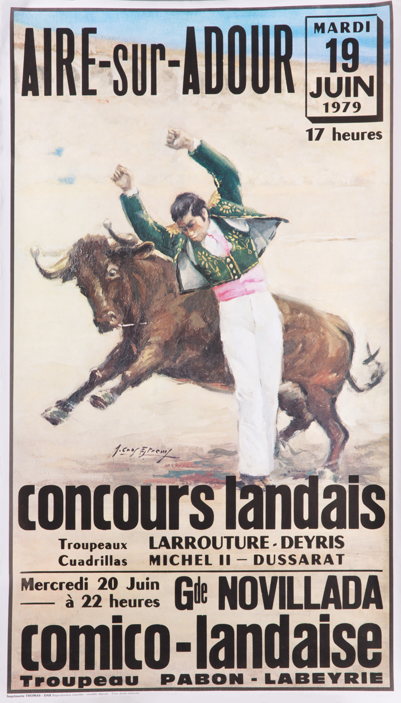 Affiches taurines Aire sur l'Adour