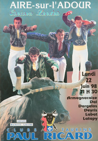 Affiches taurines Aire sur l'Adour