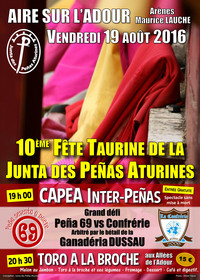 Affiches taurines Aire sur l'Adour