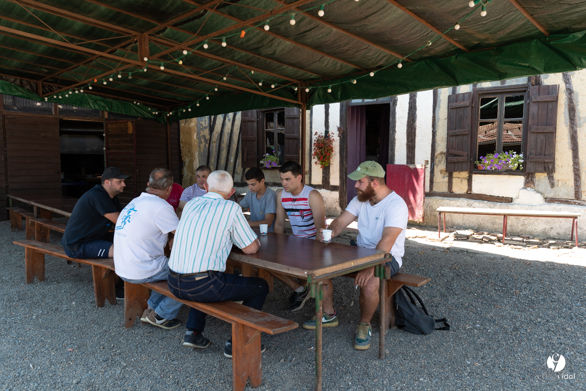 Course landaise à Panjas